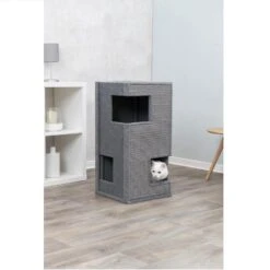 Trixie Cat Tower Gabriel Gris 38 X 38 X 78 Cm -Trixie || BEAPHAR || Zolux Soldes Boutique 265133 pho pro cat 44988 2 1