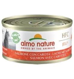 Almo Nature Chat Jelly HFC Saumon Carotte 24 X 70 G