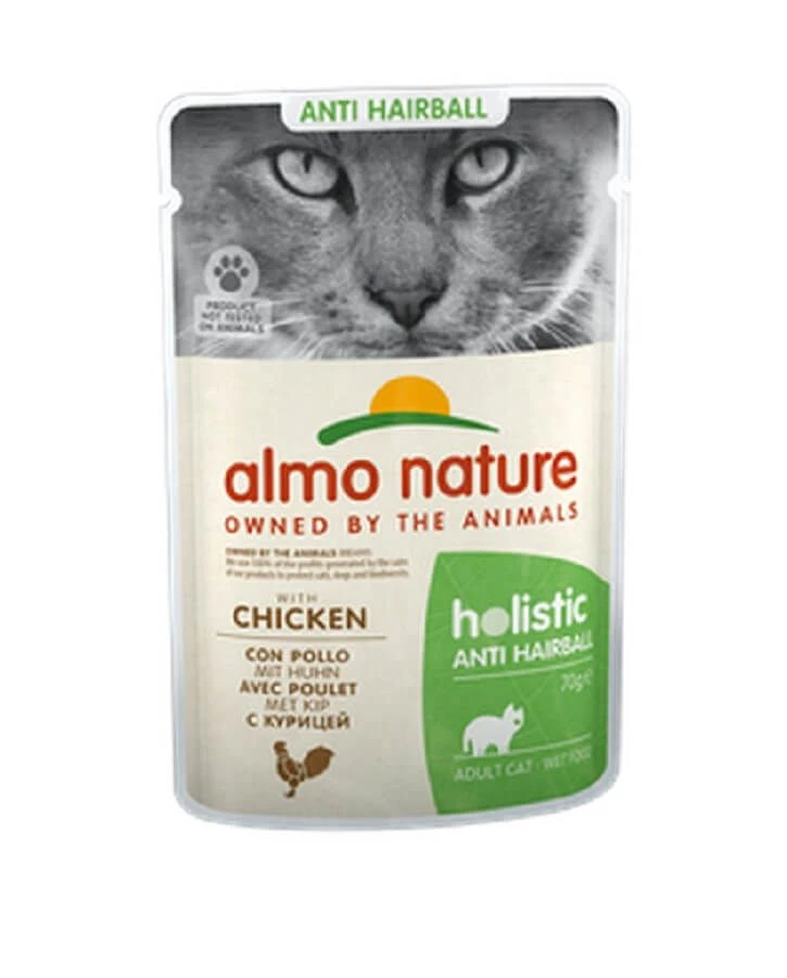 Almo Nature Chat Hairball Poulet 30 X 70 G 3 Almo Nature Chat Hairball Poulet 30 X 70 G