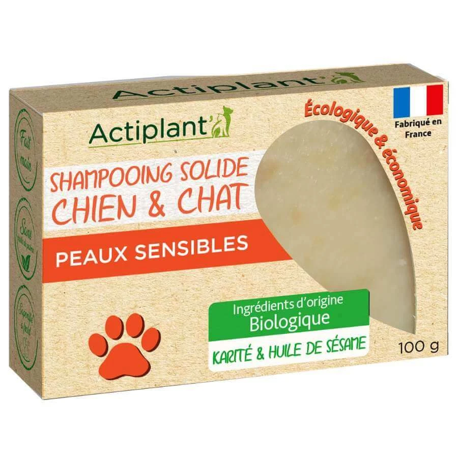 Actiplant Shampooing Solide Peaux Sensibles Chien Chat 100 G 4 Actiplant Shampooing Solide Peaux Sensibles Chien Chat 100 G – Image 2