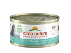 Almo Nature Chat Jelly HFC Truite Thon 24 X 70 G