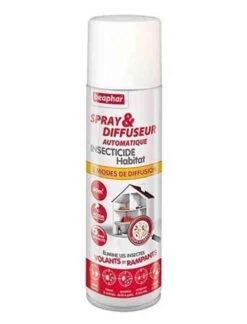 Beaphar Spray & Diffuseur Automatique Insecticide Habitat 250 Ml