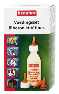 Beaphar Pack Biberon Et Tétines (+ Brosse à Nettoyer)
