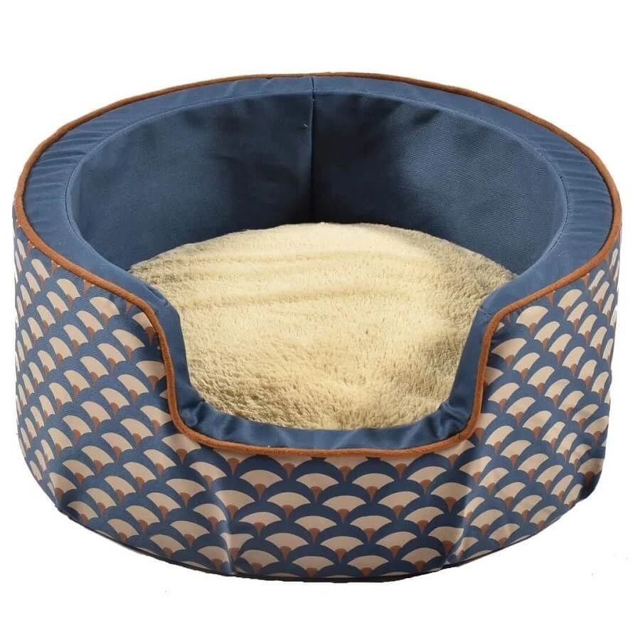 Bobby Nid Geisha Bleu 40 X 40 X 18 Cm - Destockage 3 Bobby Nid Geisha Bleu 40 X 40 X 18 Cm - Destockage