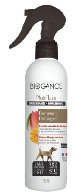 Biogance Lotion Démêlante Nutri Liss Pour Chien Et Chat 250 Ml