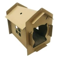 Croci Griffoir Carton Maison Villa 42 X 35 X 50 Cm