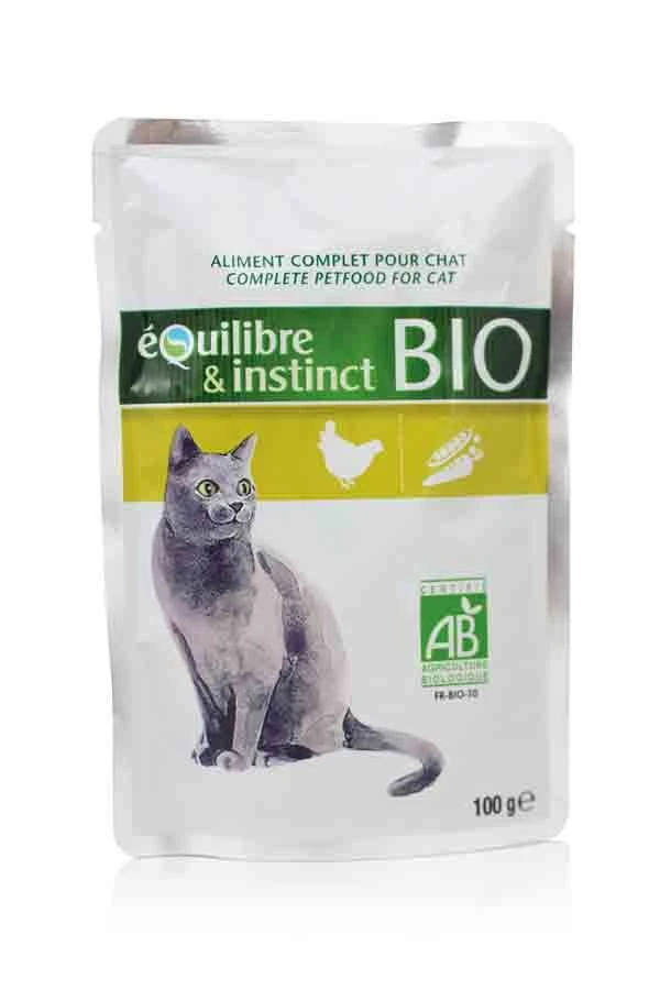 Equilibre & Instinct Bio Volaille Pour Chat 22 X 100 G 3 Equilibre & Instinct Bio Volaille Pour Chat 22 X 100 G