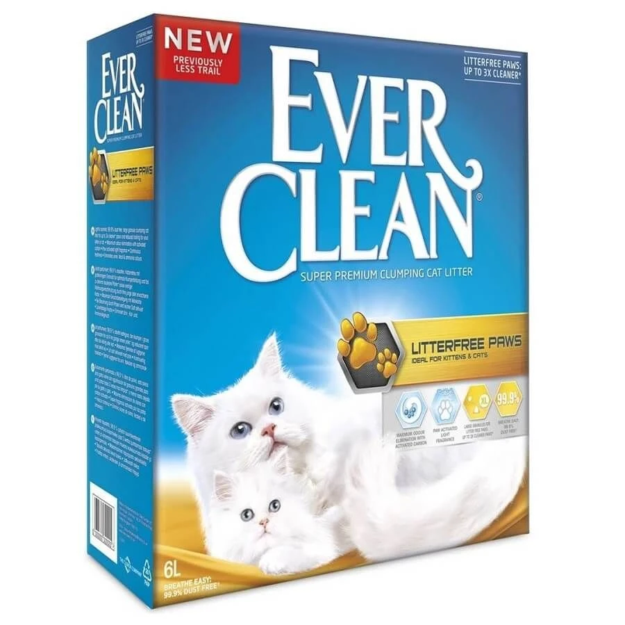 Ever Clean Litière Agglo Chaton/chat Poil Long 6 L 3 Ever Clean Litière Agglo Chaton/chat Poil Long 6 L