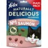 Felix Naturally Delicious Saumon Epinard Chat 180 G -Trixie || BEAPHAR || Zolux Soldes Boutique felix naturally delicious saumon epinard chat 180 g