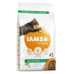 IAMS Vitality Croquettes Chat Adulte Agneau 10 Kg