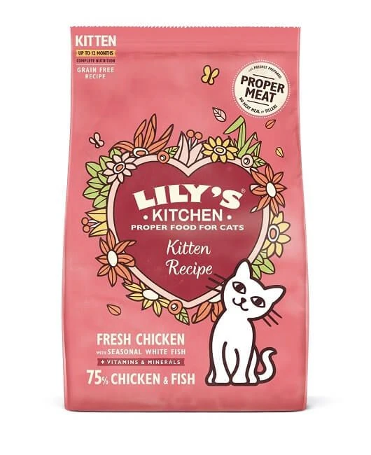 Lily's Kitchen Lily's Kitchen Kitten Sans Céréales Au Poulet 800 G