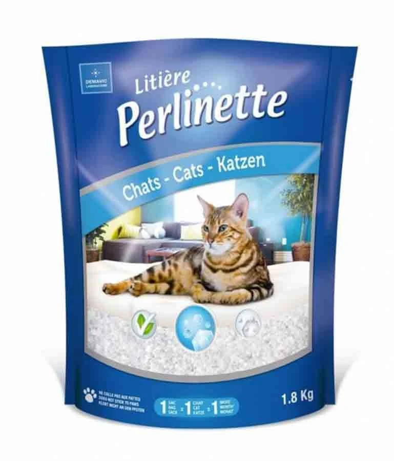 Perlinette Litière Cristaux Pour Chats 1.8 Kg 3 Perlinette Litière Cristaux Pour Chats 1.8 Kg