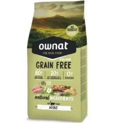 Ownat Grain Free Prime Poulet Dinde Chat 3 Kg