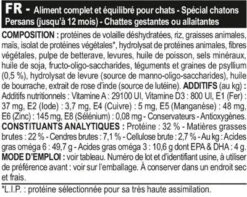 Royal Canin Persian Kitten 2 Kg -Trixie || BEAPHAR || Zolux Soldes Boutique pers kit composition