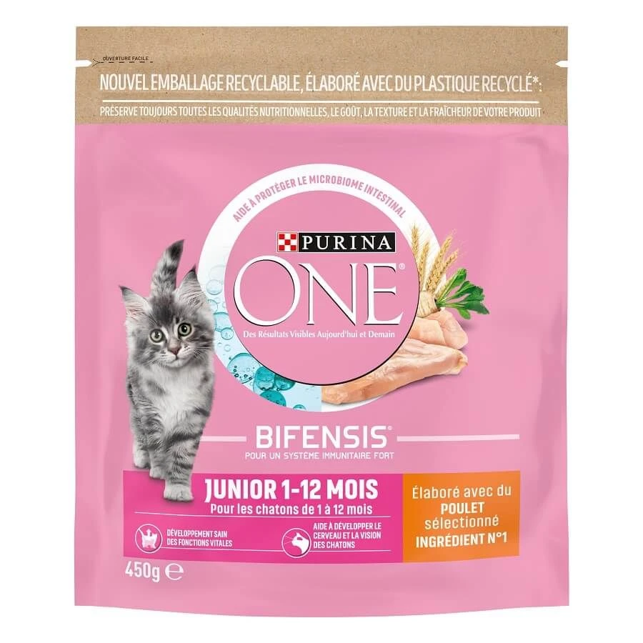 Purina One Chaton Poulet 450 G 3 Purina One Chaton Poulet 450 G