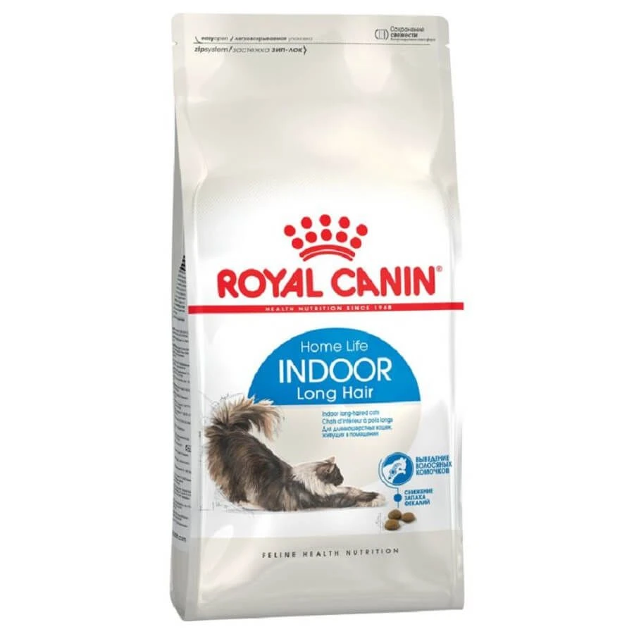 Royal Canin Féline Health Nutrition Indoor Long Hair 2 Kg