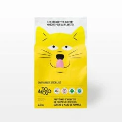 Tomojo Croquettes Chat Stérilisé Aux Insectes Et Sorgho 2.5 Kg