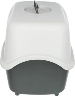 Trixie Bac à Litière Vico Gris 40 X 40 X 56 Cm -Trixie || BEAPHAR || Zolux Soldes Boutique trixie bac liti re vico gris fonc gris clair 40 x 40 x 56 cm3