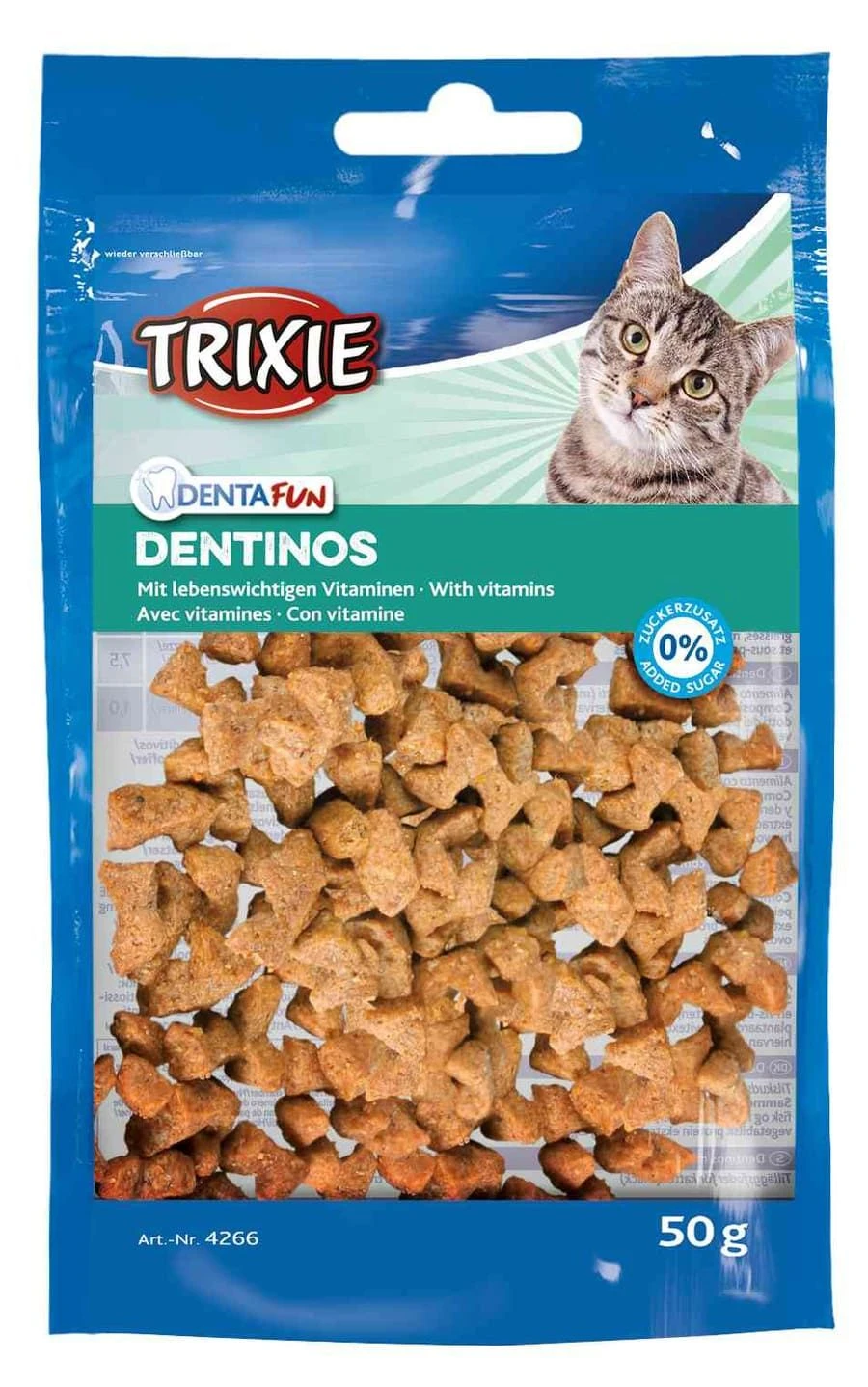 Trixie Friandises Denta Fun Dentinos Pour Chat 50 G 4 Trixie Friandises Denta Fun Dentinos Pour Chat 50 G – Image 2